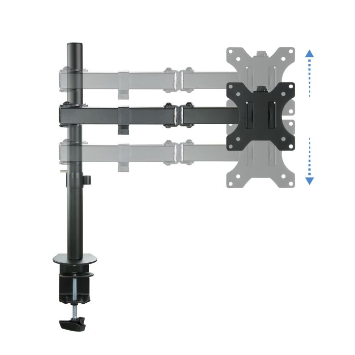 TooQ Soporte de Mesa Giratorio e Inclinable para Monitor/TV 13-32 Pulgadas, VESA 75x75-100x100 mm, Negro 2