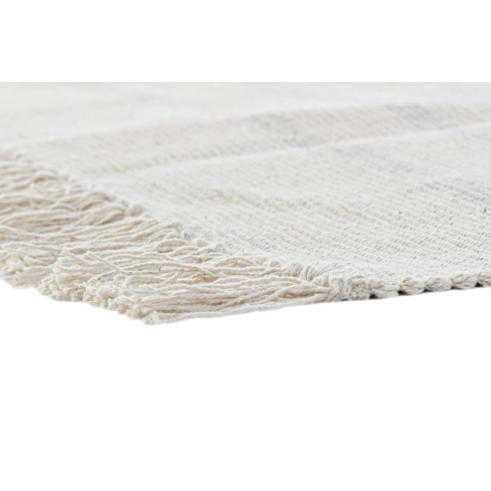 Alfombra Boho DKD Home Decor Blanco Gris 180 x 0.75 x 120 cm (2 Unidades) 3 Alfombra Boho DKD Home Decor Blanco Gris 180 x 0.75 x 120 cm (2 Unidades) 3