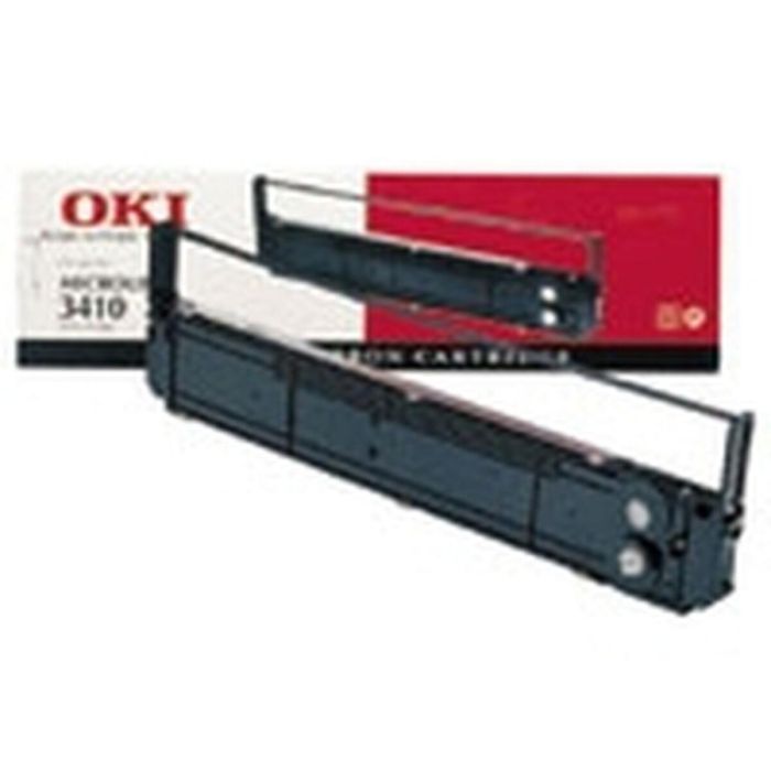 Cinta Laminada para Rotuladoras OKI ML-3410 Negro 1