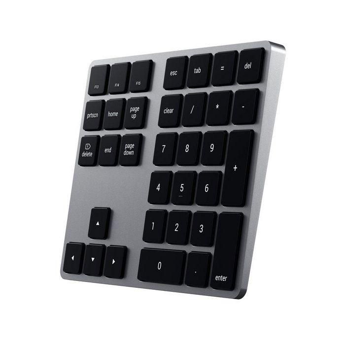 Satechi Teclado Extendido Bluetooth con Teclado Numérico Completo, Flechas Navegación y Atajos MacOS, USB-C, Gris Espacial para Tablet y Portátil 2 Satechi Teclado Extendido Bluetooth con Teclado Numérico Completo, Flechas Navegación y Atajos MacOS, USB-C, Gris Espacial para Tablet y Portátil 2