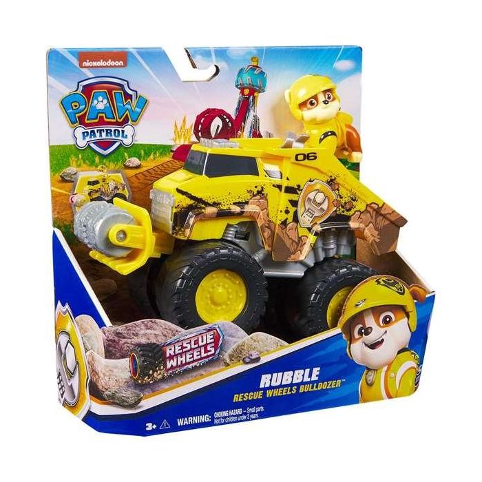 Vehículo paw patrol rescue wheels 22,86x22,86x9,53 cm - modelos surtidos 29