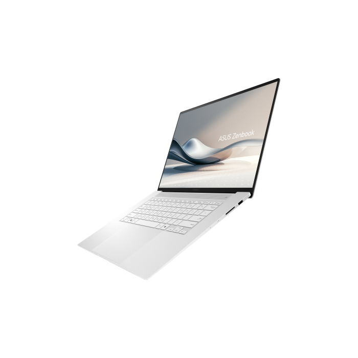 ASUS Zenbook S 16 OLED UM5606WA-RK370W Copilot+ PC - Ordenador Portátil 16" WQXGA+ 120Hz (AMD Ryzen AI 9 370, 32GB RAM, 2TB SSD, Radeon 890M, Windows 11 Home) Blanco Escandinavo - Teclado QWERTY español 1 ASUS Zenbook S 16 OLED UM5606WA-RK370W Copilot+ PC - Ordenador Portátil 16" WQXGA+ 120Hz (AMD Ryzen AI 9 370, 32GB RAM, 2TB SSD, Radeon 890M, Windows 11 Home) Blanco Escandinavo - Teclado QWERTY español 1