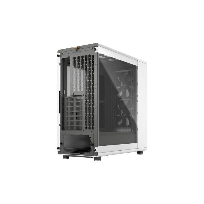 Fractal Caja North Blanca Cristal Templado Clear Tint FD-C-NOR1C-04 17 Fractal Caja North Blanca Cristal Templado Clear Tint FD-C-NOR1C-04 17