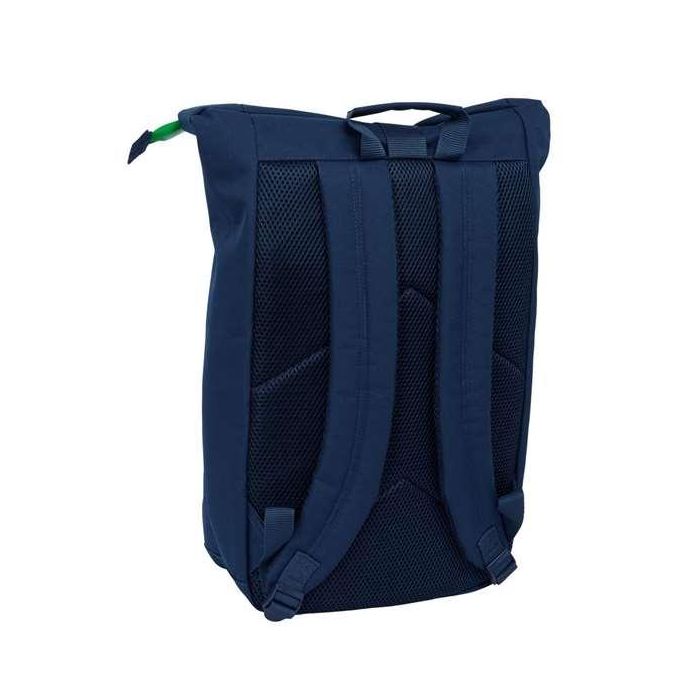 Mochila para Portátil Benetton Green Azul marino 28 x 42 x 13 cm 1