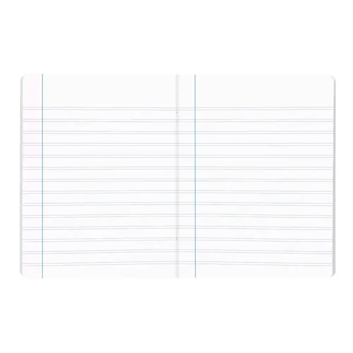 Liderpapel Libreta A5+ Smart 32 Hojas 75gr Pauta 5 2.5mm con Margen 6