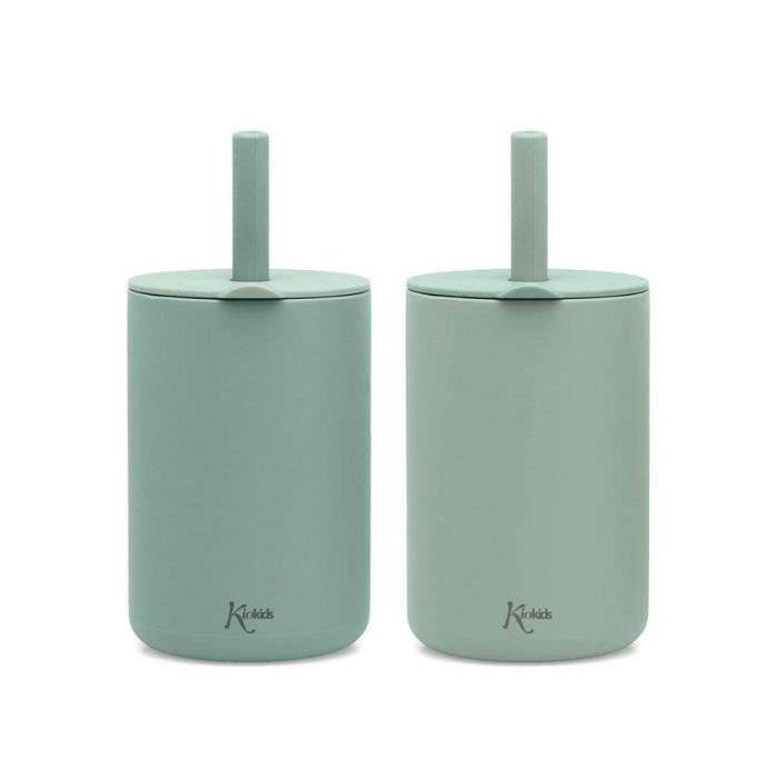 Vasos En Silicona Sage Con Pajita 1 Vasos En Silicona Sage Con Pajita 1
