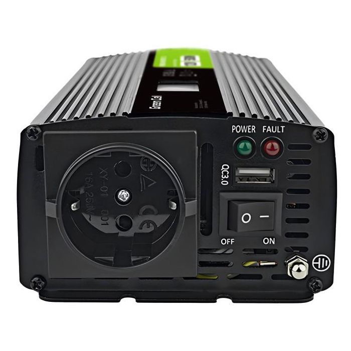 Green Cell KFZ Spannungswandler Power Inverter 12V > 230V 500W/1000W Display 2 Green Cell KFZ Spannungswandler Power Inverter 12V > 230V 500W/1000W Display 2