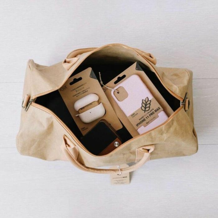 Bolsa de Viaje KSIX WeekendBag Marrón Eco-friendly papel kraft 3 Bolsa de Viaje KSIX WeekendBag Marrón Eco-friendly papel kraft 3