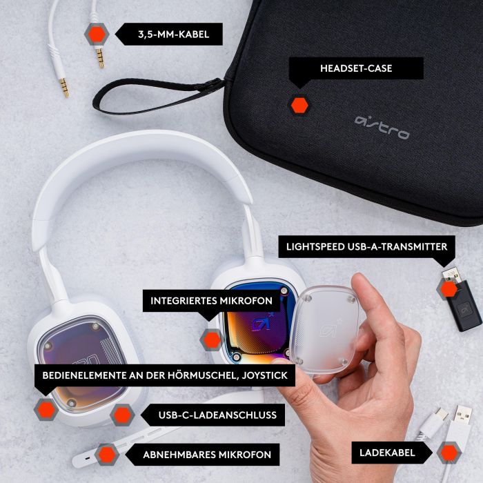 Auriculares con Micrófono Gaming Logitech 939-001987 4