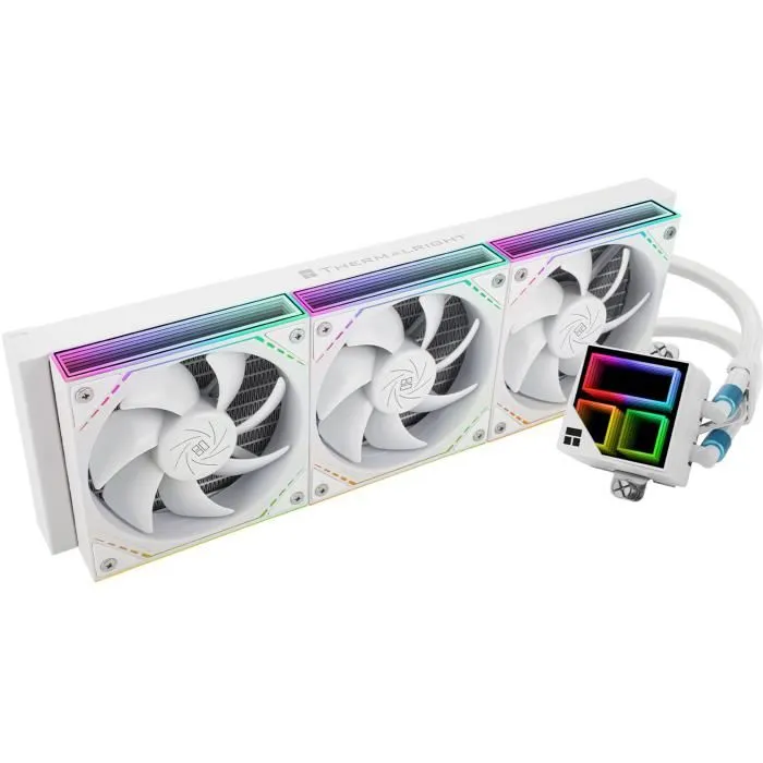 Thermalright Frozen Infinity 360 AIO Refrigeración Líquida Blanco - ARGB - Compatible Intel y AMD - Ventiladores 120 mm