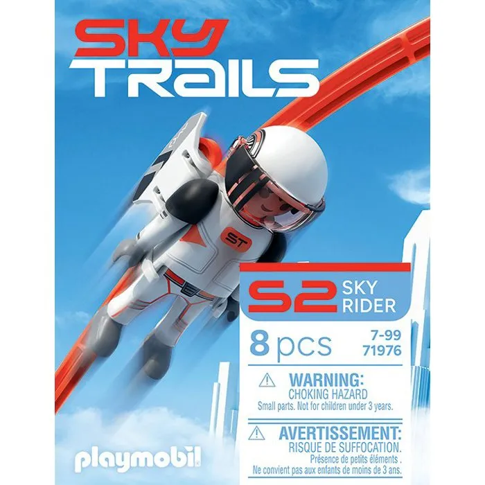 Playmobil Sky Trails: Figura Sky Rider, Circuito Aéreo, 8 Piezas, AABTL40750, A partir de 7 años 3