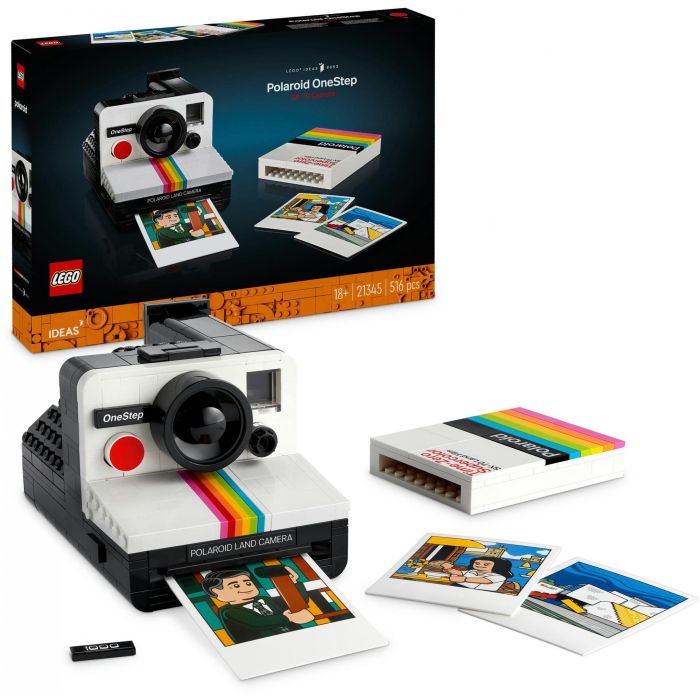 Lego Cámara Polaroid OneStep SX-70 21345 - Modelo Coleccionable para Adultos 11 Lego Cámara Polaroid OneStep SX-70 21345 - Modelo Coleccionable para Adultos 11