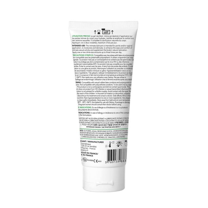 Lubricante Exsens Aloe Vera 100 ml 2 Lubricante Exsens Aloe Vera 100 ml 2