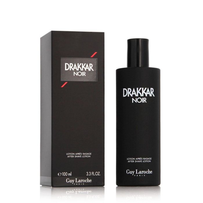 Drakkar Noir Loción After Shave Hombre, Fragancia Icónica Fresca y Amaderada con Limón y Cedro, 100 ml