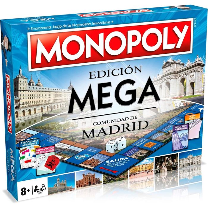 Monopoly Mega Madrid B6602 Hasbro Gaming 1