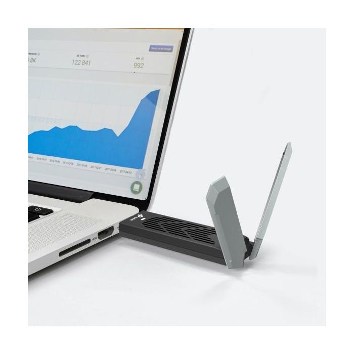 TP-Link Adaptador Wi-Fi 7 Archer TBE400UH BE6500 Tri-Band USB 3