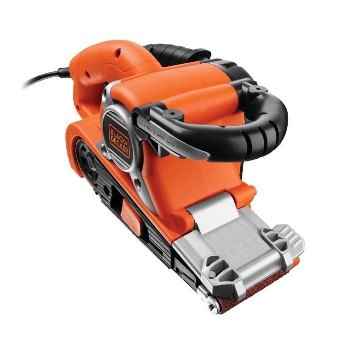 Black & Decker KA88-QS - Lijadora de Banda Eléctrica de 720W de Potencia, para Lijas de 75x533 mm