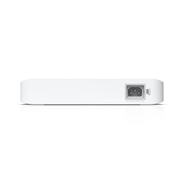 Ubiquiti GbE RJ-45 ports, 56 Gbps, 100-240 V, 30 W, 120 W PoE 3 Ubiquiti GbE RJ-45 ports, 56 Gbps, 100-240 V, 30 W, 120 W PoE 3
