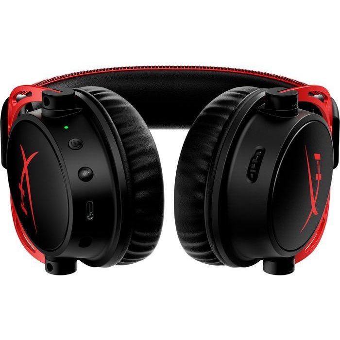 HP Cloud Alpha Wireless Gaming Headset Auriculares Inalámbricos Gaming Sonido Virtual 7.1 Surround DTS Headphone:X Over-Ear Negro Rojo 13