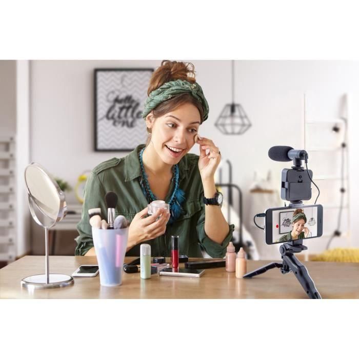 Vlogging Kit - Studio Creator - Podcast & Vlogging Kit con luz y micrófono - INF 033 - Toyes del canal 2 Vlogging Kit - Studio Creator - Podcast & Vlogging Kit con luz y micrófono - INF 033 - Toyes del canal 2