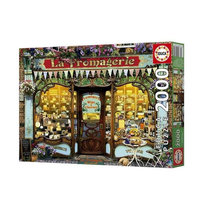 Puzzle 2000 piezas la tienda de quesos finos. Puzzle 2000 piezas la tienda de quesos finos.