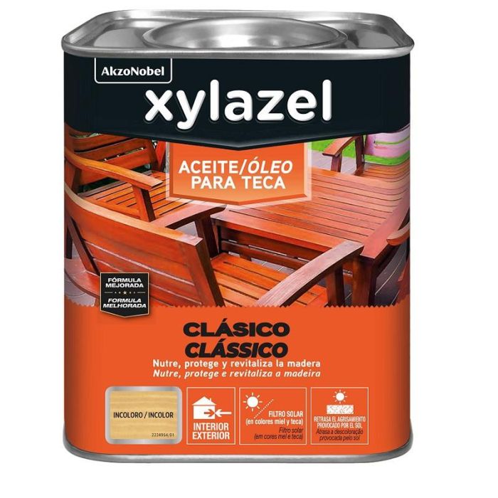 Xylazel Aceite para Teca Incoloro 2,5L