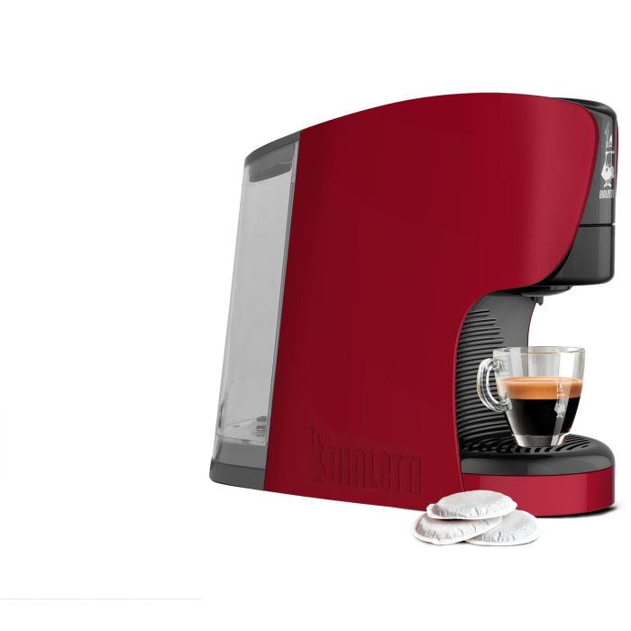 Bialetti Cafetera DAMA Roja para Monodosis ESE-Padmaschine