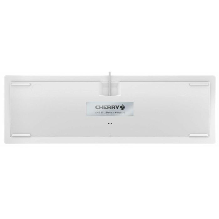Cherry Keyboard AK-C8112 Medical corded sealed [DE] white IP68 kabelgebunden. vollversiegelt. IP68 4