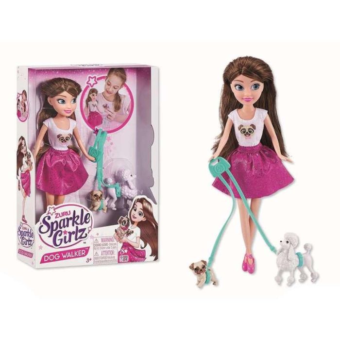 Muñeca sparkle cuidadora de perros 26 cm 2 Muñeca sparkle cuidadora de perros 26 cm 2