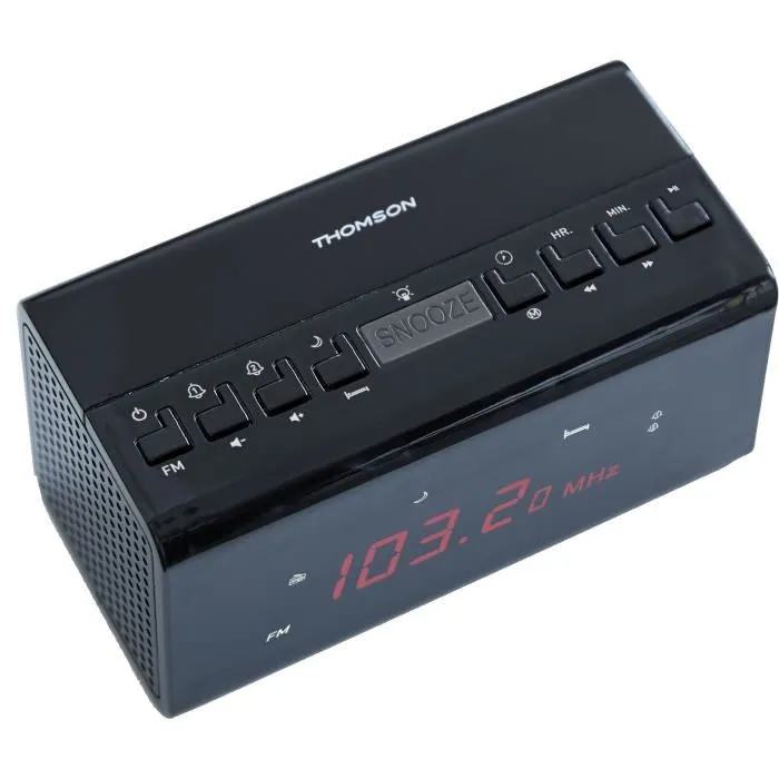Thomson Radio Despertador CR50 Negro 1