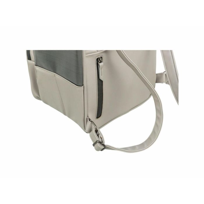 Bolso para Mascotas Trixie CityStyle Gris claro 30 × 20 × 40 CM 6