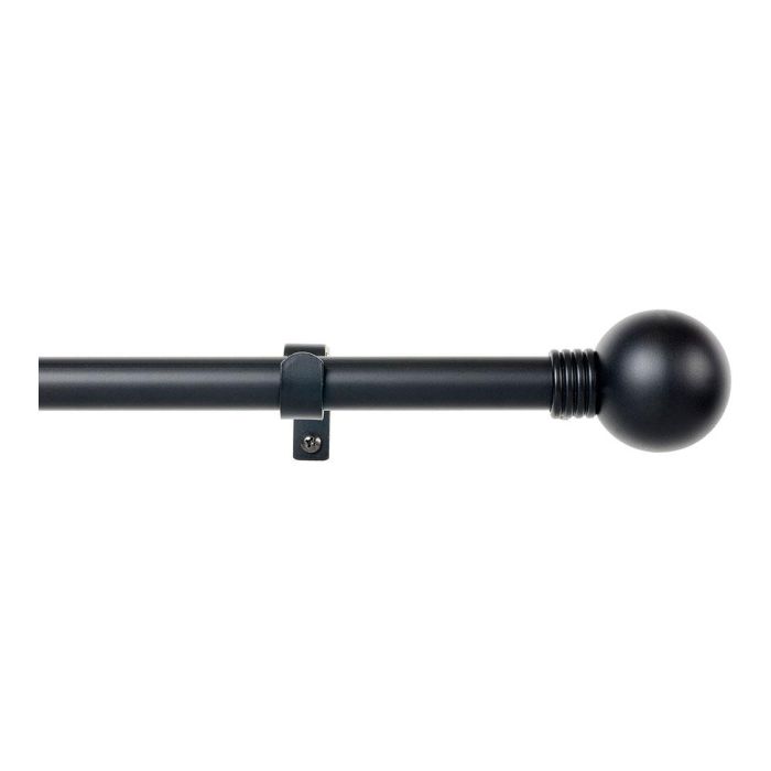 Stor Planet Kit barra cortina anillo extensible 110-200cm negro acabado satinado 0 Stor Planet Kit barra cortina anillo extensible 110-200cm negro acabado satinado 0