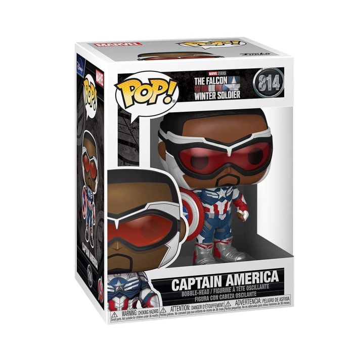 Funko Capitán América Falcon & Winter Soldier Figura Vinilo 9cm 51630 1