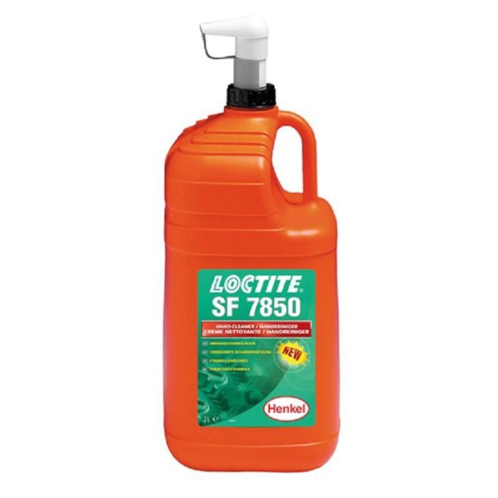 Loctite SF 7850 Limpiador de Manos Industrial Profesional 3 Litros. Elimina Grasa, Aceite y Suciedad con Fórmula Cítrica Biodegradable.