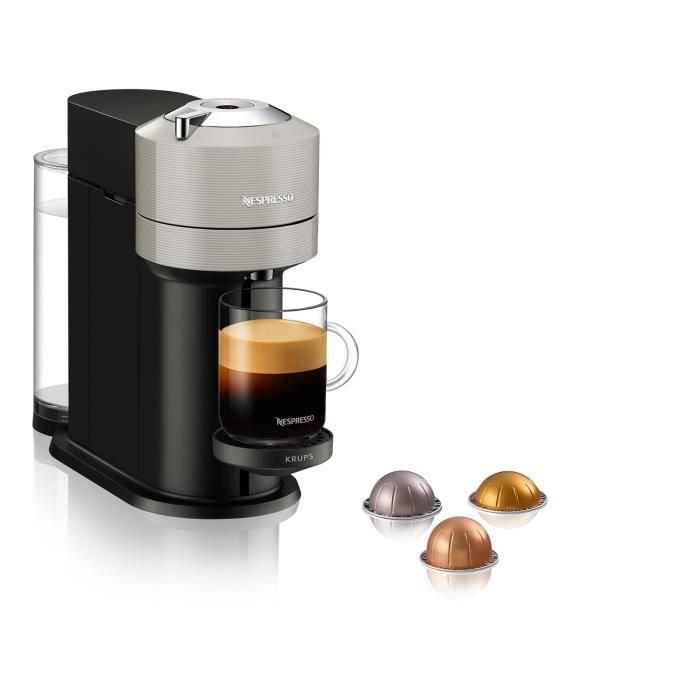 KRUPS Vertuo Next Nespresso Máquina de café espresso 1.1L gris claro YY4298FD