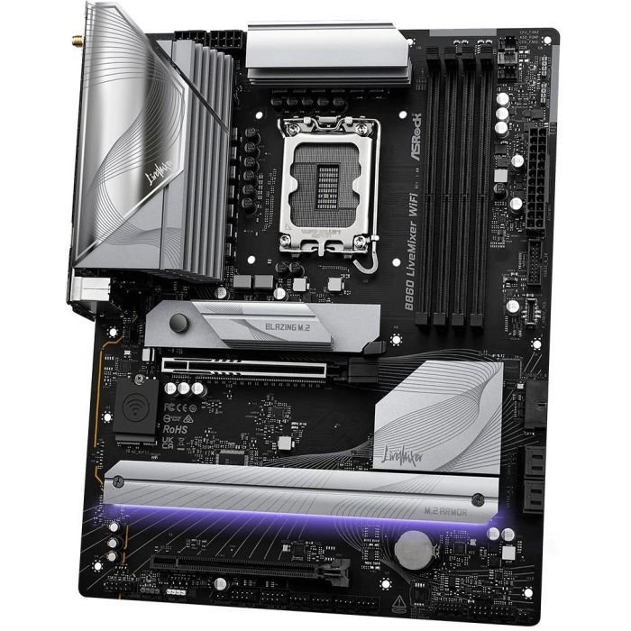Placa Base ASRock B860 LIVEMIXER WiFi 4 Placa Base ASRock B860 LIVEMIXER WiFi 4