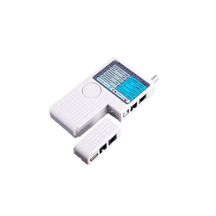 LOGON Cable Tester RJ45 - RJ11/RJ12 USB BNC LOGON Cable Tester RJ45 - RJ11/RJ12 USB BNC