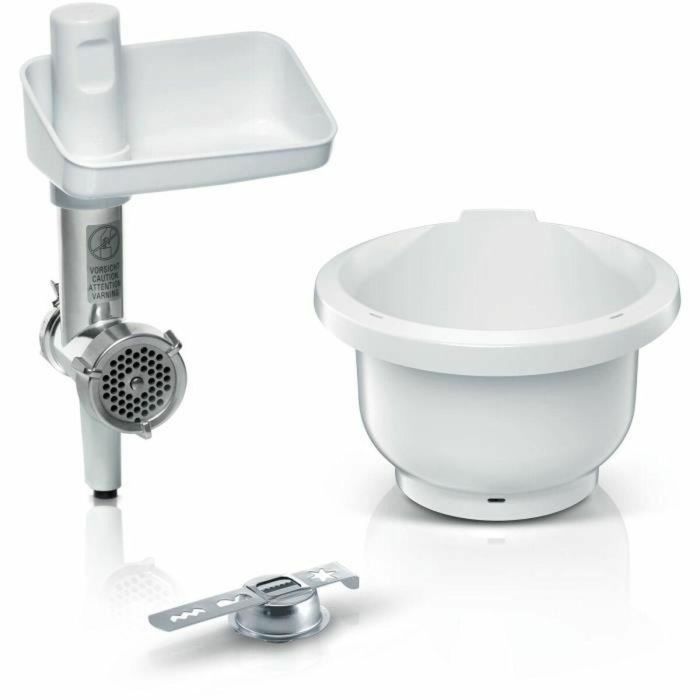 Bosch MUZS2BS Kit de accesorios de repostería para robot de cocina MUM Serie 2, con picadora de carne y bol de plástico extra. 1