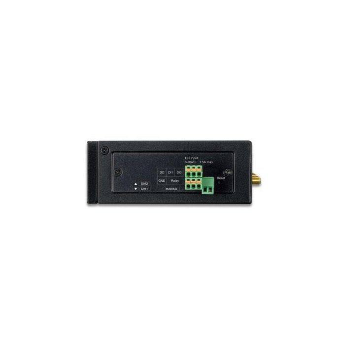 Planet Industrial 4G LTE Cellular Wireless Gateway with 5-Port 10/100/1000T(2 Module SIM Card Slots, 802.11ac, 1 RS232/RS485, DI/DO, -35~75 degrees C, LTE Band B1/B3/B5/B7/B8/B20) 2 Planet Industrial 4G LTE Cellular Wireless Gateway with 5-Port 10/100/1000T(2 Module SIM Card Slots, 802.11ac, 1 RS232/RS485, DI/DO, -35~75 degrees C, LTE Band B1/B3/B5/B7/B8/B20) 2