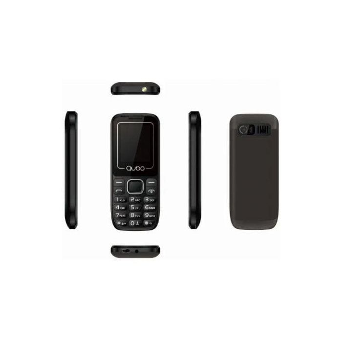 Teléfono Móvil Qubo P-180BK para Personas Mayores/ Negro 1