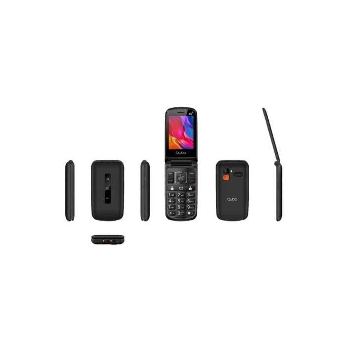 Teléfono Móvil Qubo P-210NW 4G para Personas Mayores/ Negro 1