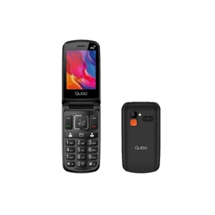 Teléfono Móvil Qubo P-210NW 4G para Personas Mayores/ Negro