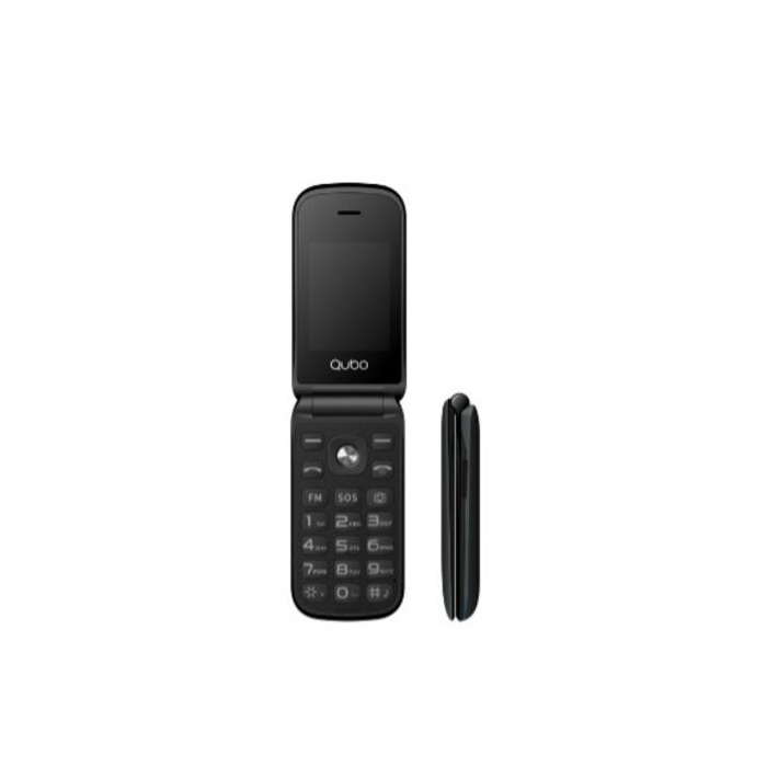 Teléfono Móvil Qubo X-209BKMKII para Personas Mayores/ Negro 1