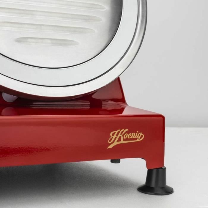 Hkoenig Cortadora de Fiambres MSX254 Cuchilla de 25 cm 9