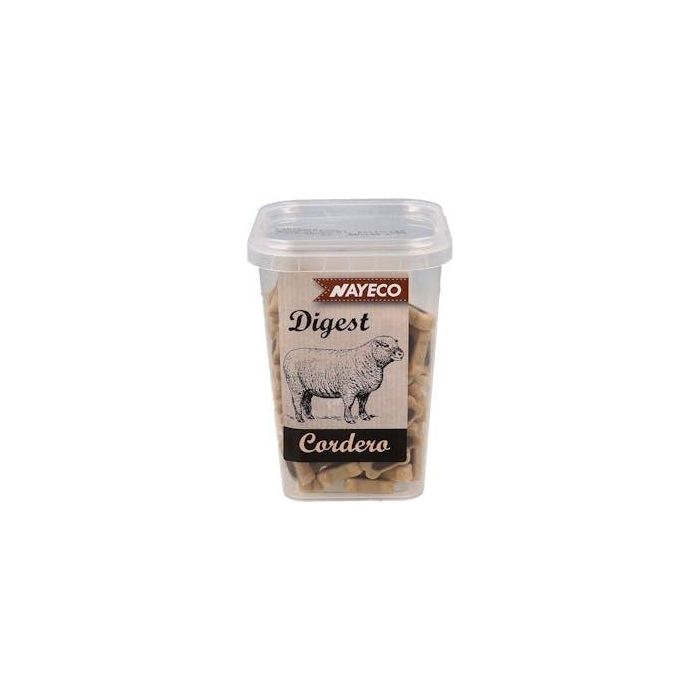Nayeco Snack Semi Húmedo Huesitos Digest Cordero 200 gr - Refuerzo del aprendizaje