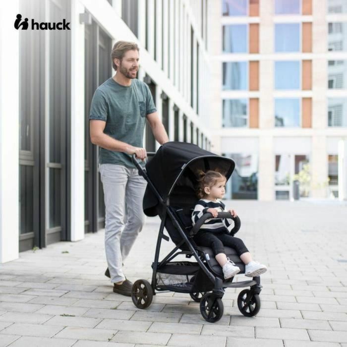 Carro de Paseo para Bebé Hauck Negro 5