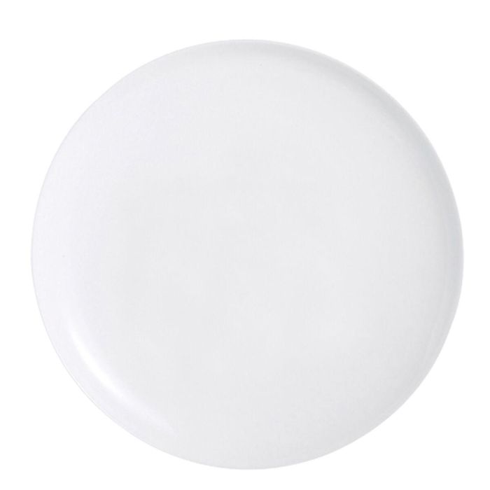 Plato para Pizza Luminarc Friends Time Blanco Vidrio Ø 32 cm (12 Unidades) 1