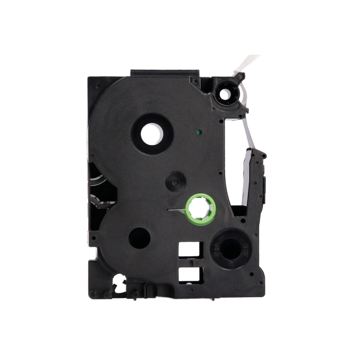 Q-connect TZE-131 Cinta para Rotuladora, Transparente-Negro, 12mm, 8m 2