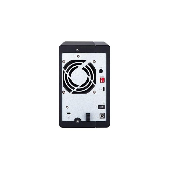 QNAP TR-002 Unidad de Disco Múltiple Negro