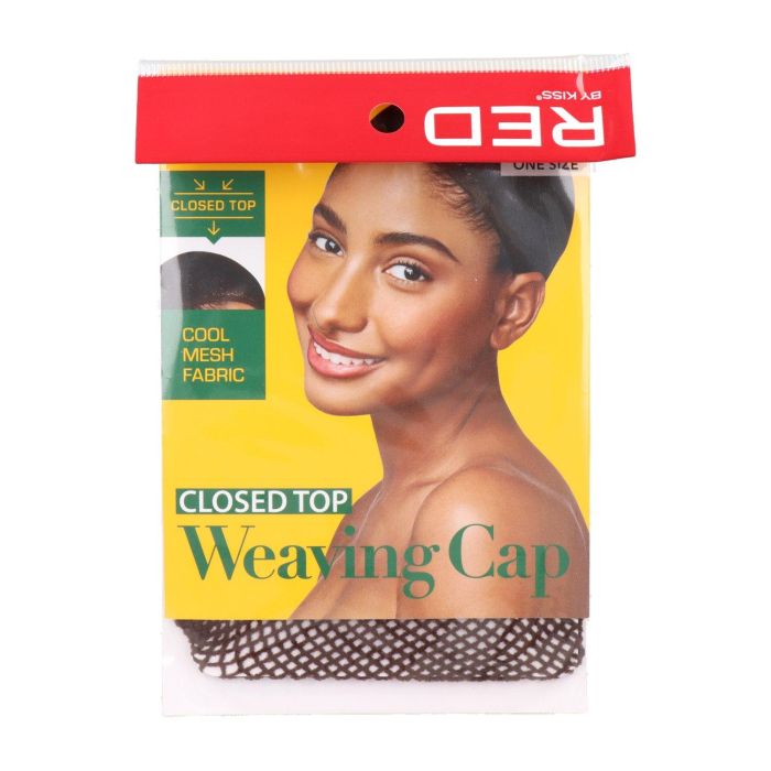 Red Kiss Capa De Cabello Mesh Weaving Cap Closed top Dark Brown